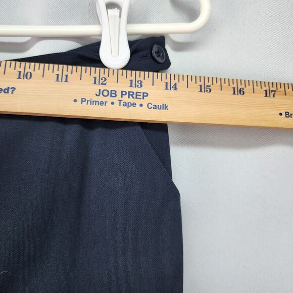 NWT Rena Rowan Women’s SZ 6 Pencil Skirt Dark Blue Wool Blend Straight Career - Picture 9 of 10